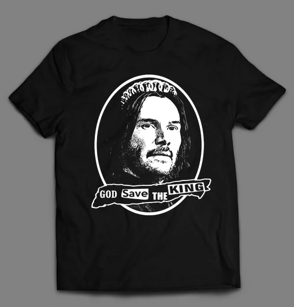 GOD SAVE THE KING KEANU SHIRT