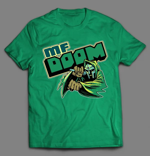 MF DOOM THE RAPPER STYLE HIP HOP SHIRT