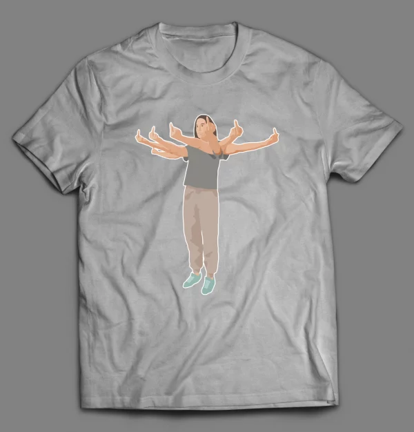 MIDDLE FINGERS FOR EVERYONE F*CK OFF SHIRT