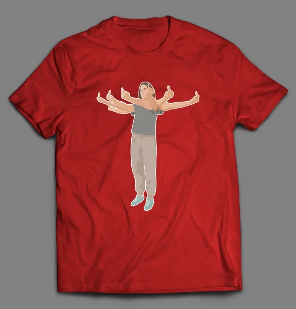 MIDDLE FINGERS FOR EVERYONE F*CK OFF SHIRT