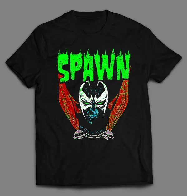 NEON STYLE HELLSPAWN COMIC SHIRT