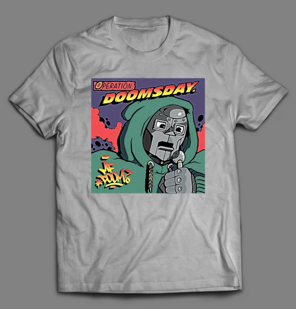 OPERATION MF DOOM RAP STYLE SHIRT