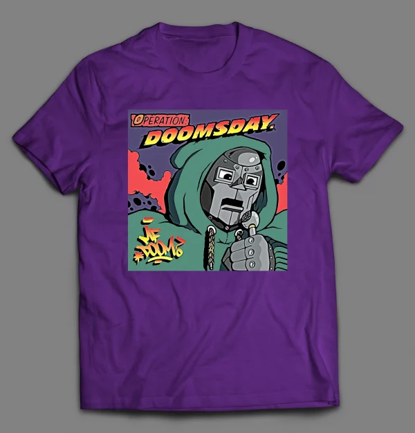 OPERATION MF DOOM RAP STYLE SHIRT