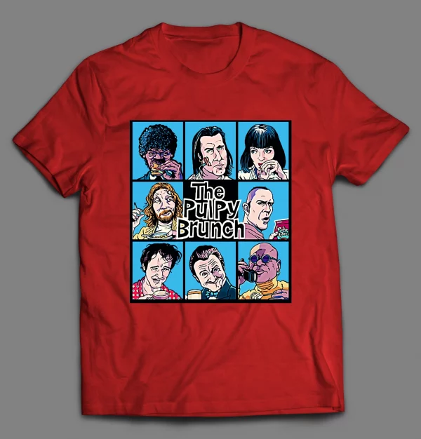 THE PULPY BUNCH PARODY SHIRT