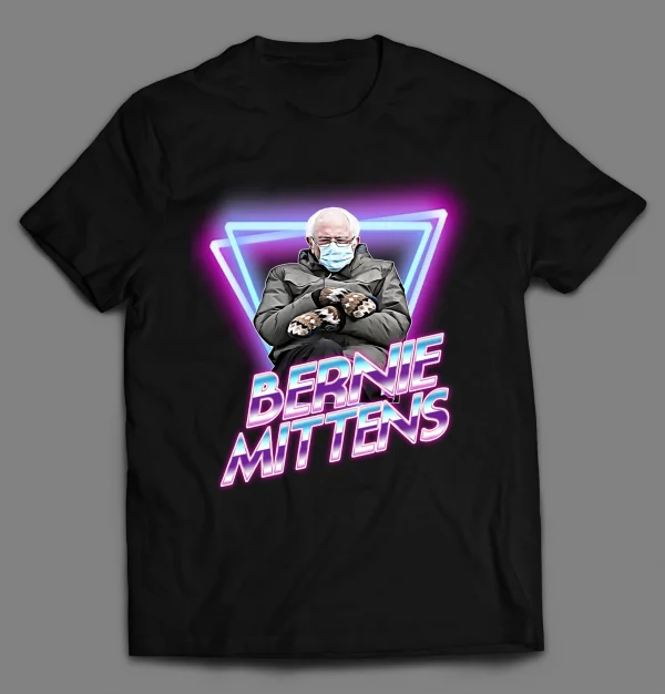 RETRO STYLE BERNIE MITTENS INAUGURATION 2021 SHIRT