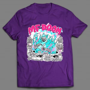RETRO STYLE MF DOOM THE RAPPER HIP HOP SHIRT