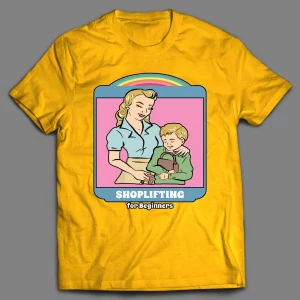 SHOPLIFTING FOR BEGINNERS CHILDREN'S SERIES PARODY SHIRT
