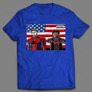 PETER X MILES SPIDER VERSE HIP HOP PARODY SHIRT