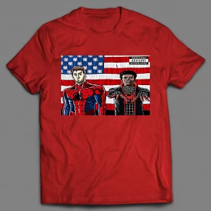 PETER X MILES SPIDER VERSE HIP HOP PARODY SHIRT