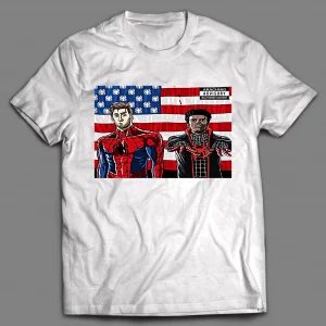 PETER X MILES SPIDER VERSE HIP HOP PARODY SHIRT