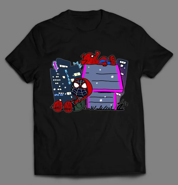 SPIDEY NUTS COMIC HERO PARODY HIGH QUALITY SHIRT