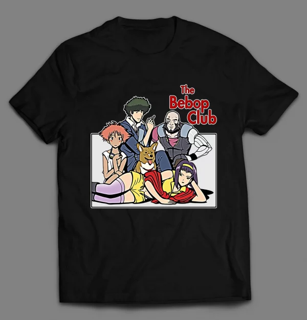 JAPANESE MANGA THE BEBOP CLUB MOVIE PARODY SHIRT
