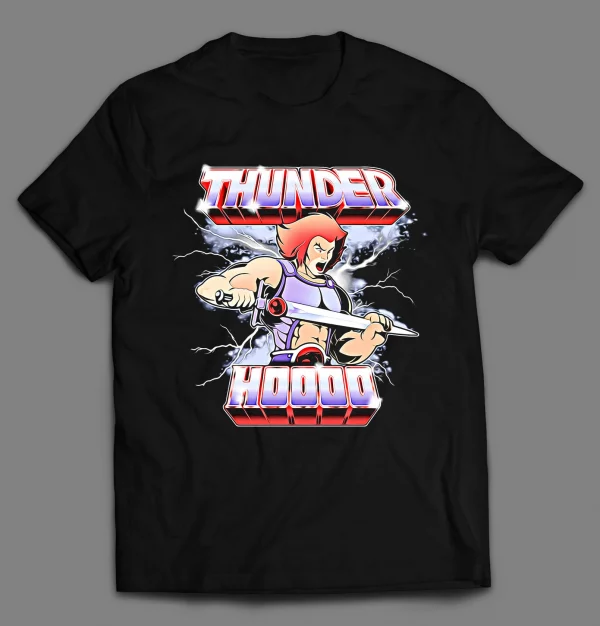 THUNDER HOOOOO 80'S CARTOON MASHUP SHIRT