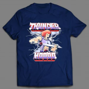 THUNDER HOOOOO 80'S CARTOON MASHUP SHIRT