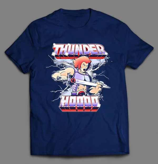 THUNDER HOOOOO 80'S CARTOON MASHUP SHIRT