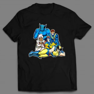 MUTANT HERO FRIENDS PARODY SHIRT