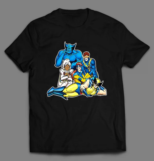 MUTANT HERO FRIENDS PARODY SHIRT