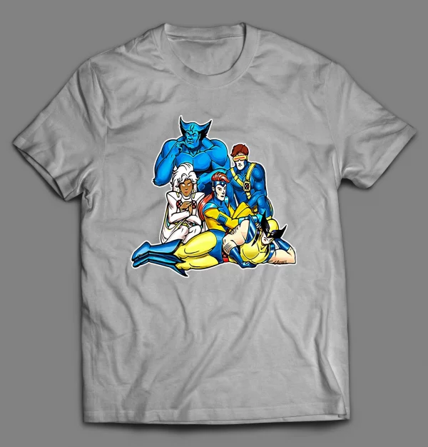 MUTANT HERO FRIENDS PARODY SHIRT
