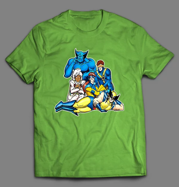 MUTANT HERO FRIENDS PARODY SHIRT