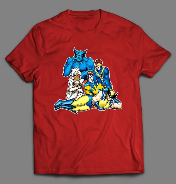 MUTANT HERO FRIENDS PARODY SHIRT