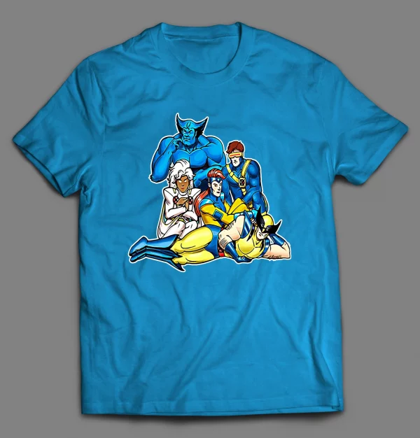 MUTANT HERO FRIENDS PARODY SHIRT