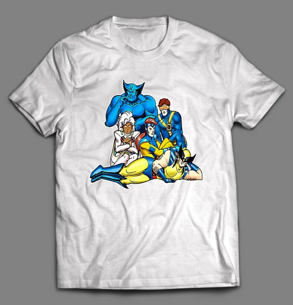 MUTANT HERO FRIENDS PARODY SHIRT
