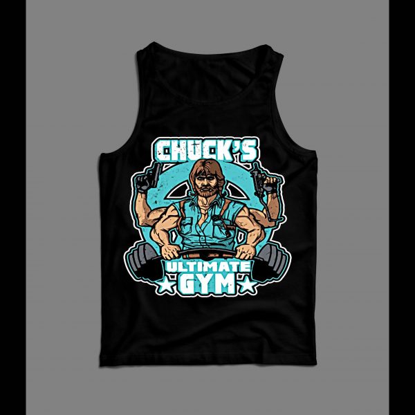 CHUCK'S ULTIMATE GYM WORK OUT GYM MENS TANK TOP