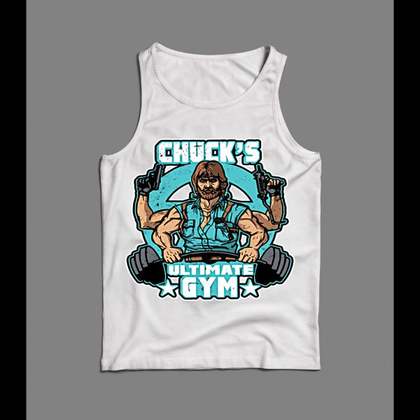 CHUCK'S ULTIMATE GYM WORK OUT GYM MENS TANK TOP