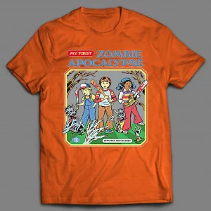 MY FIRST ZOMBIE APOCALYPSE CHILDREN'S SERIES PARODY SHIRT