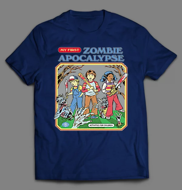 MY FIRST ZOMBIE APOCALYPSE CHILDREN'S SERIES PARODY SHIRT