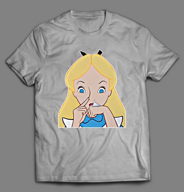 ALICE IN NOSE CANDYLAND SHIRT