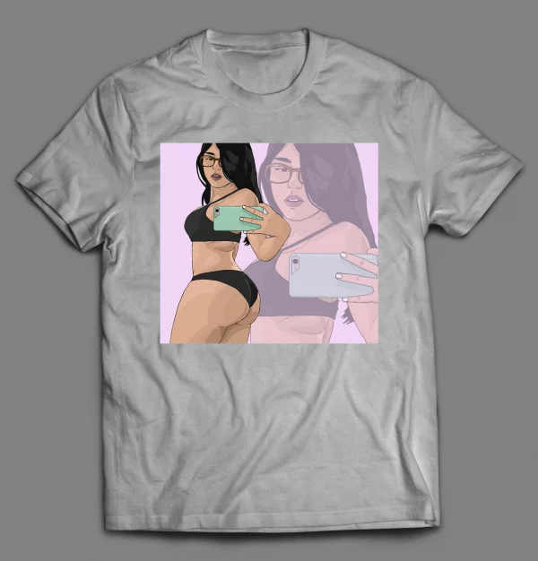 CUTIE WITH A BOOTY ADULT STAR SHIRT
