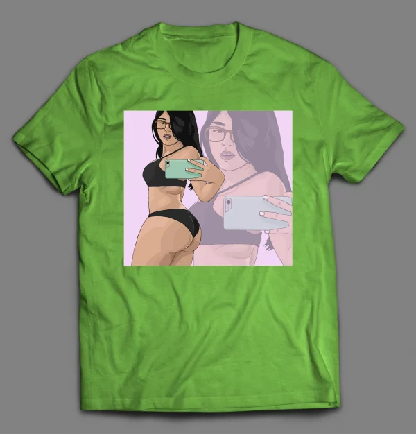 CUTIE WITH A BOOTY ADULT STAR SHIRT