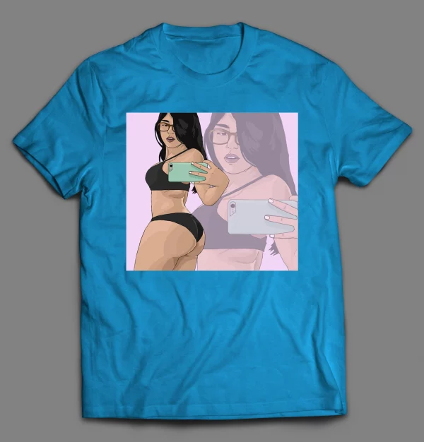 CUTIE WITH A BOOTY ADULT STAR SHIRT