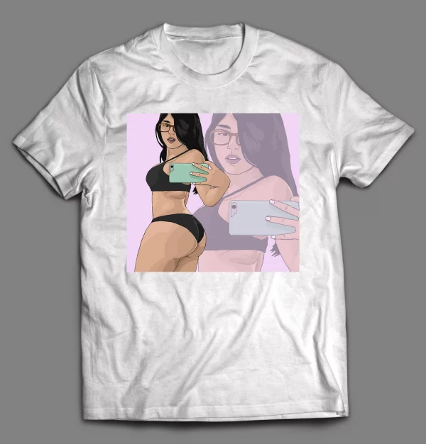 CUTIE WITH A BOOTY ADULT STAR SHIRT