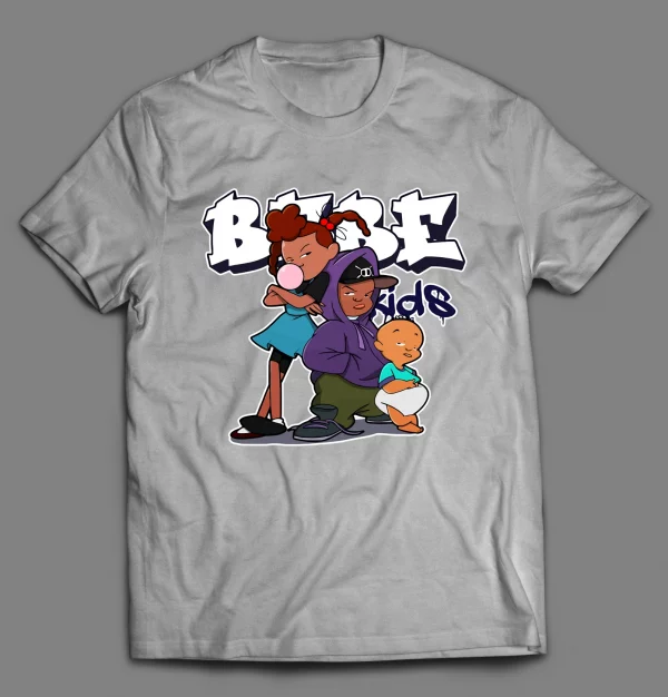RETRO BEBE'S KIDS CUSTOM ART SHIRT