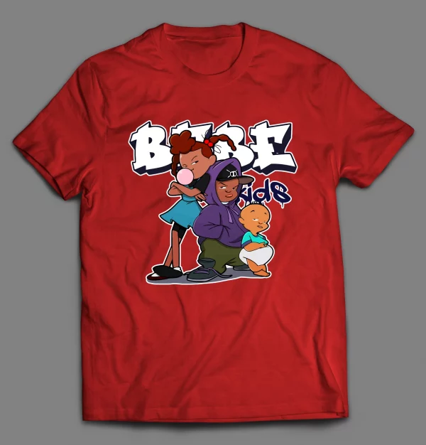 RETRO BEBE'S KIDS CUSTOM ART SHIRT