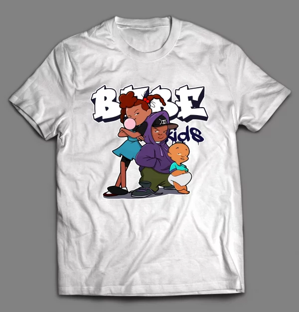 RETRO BEBE'S KIDS CUSTOM ART SHIRT