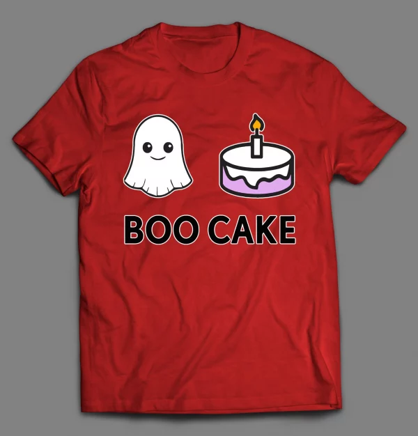 BOO CAKE TRIPLE X ADULT HUMOR SHIRT