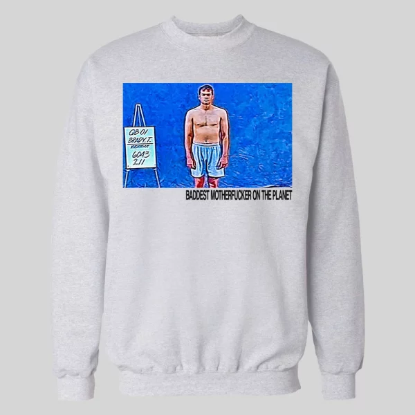 GOAT CHAMPION DRAFT PIC ROUND 6 BADDEST MFER ON PLANET QUALITY HOODIE / SWEATSHIRT