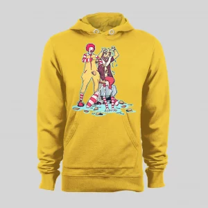 FAST FOOD STRIP CLUB PARODY HOODIE / SWEATSHIRT