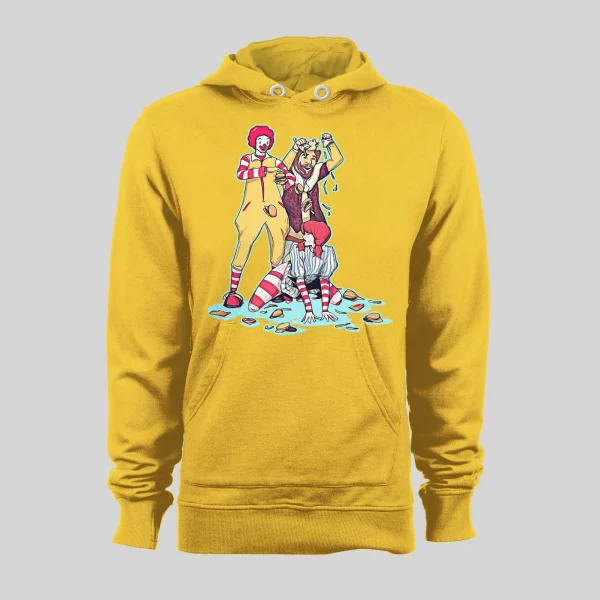 FAST FOOD STRIP CLUB PARODY HOODIE / SWEATSHIRT