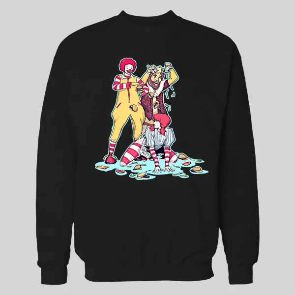 FAST FOOD STRIP CLUB PARODY HOODIE / SWEATSHIRT