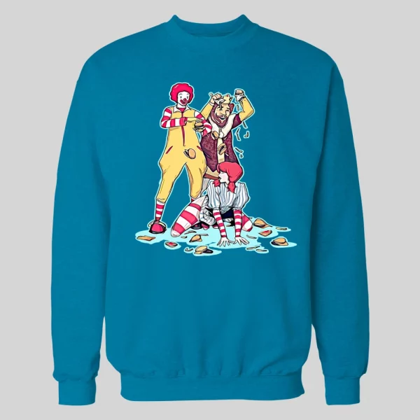 FAST FOOD STRIP CLUB PARODY HOODIE / SWEATSHIRT