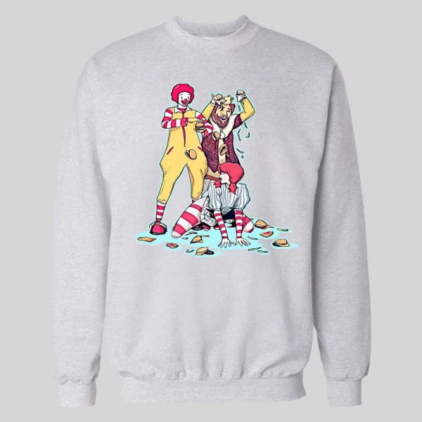 FAST FOOD STRIP CLUB PARODY HOODIE / SWEATSHIRT