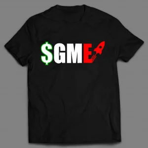 $GME SHORT SQUEEZE STOCK MARKET PARODY GAMER SHIRT