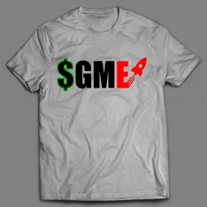 $GME SHORT SQUEEZE STOCK MARKET PARODY GAMER SHIRT