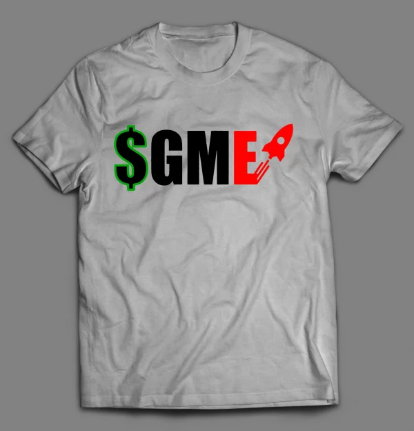 $GME SHORT SQUEEZE STOCK MARKET PARODY GAMER SHIRT