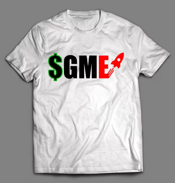 $GME SHORT SQUEEZE STOCK MARKET PARODY GAMER SHIRT