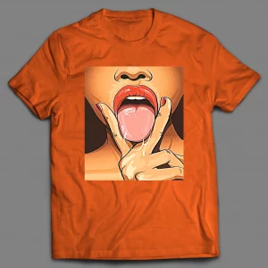 LET ME LICK IT TRIPLE X SEXY ADULT HUMOR SHIRT